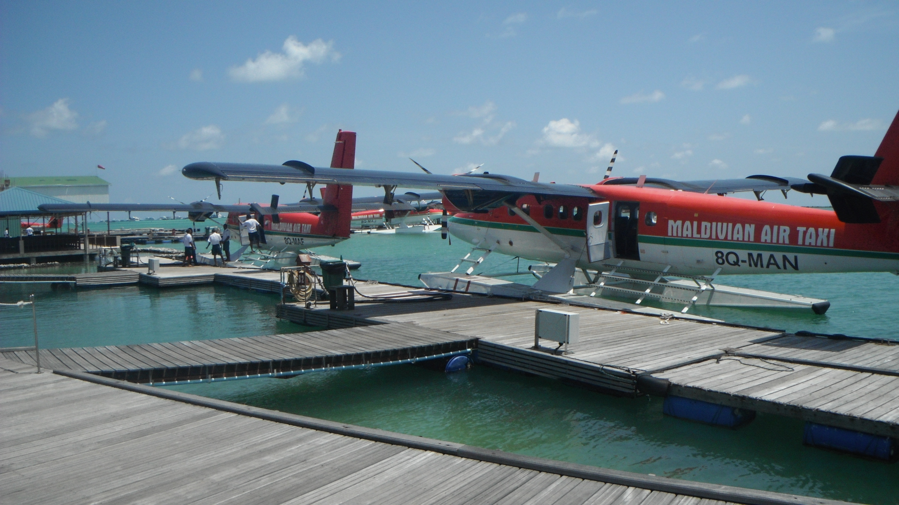 Hidroavion, Maldivas