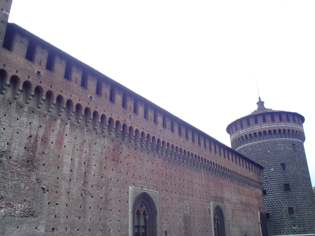 Castello Sforzesco, Milan, Italia