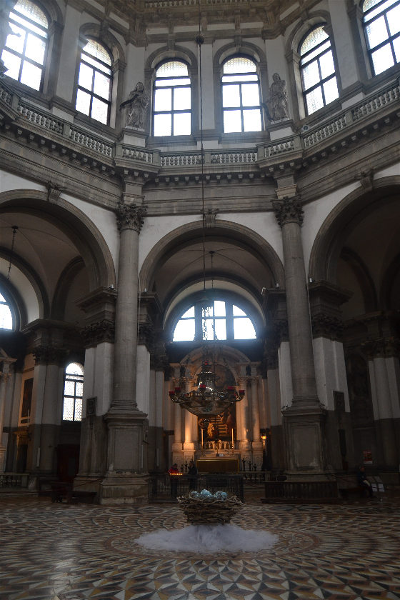 Iglesia Santa Maria della Salute, Venecia, Italia