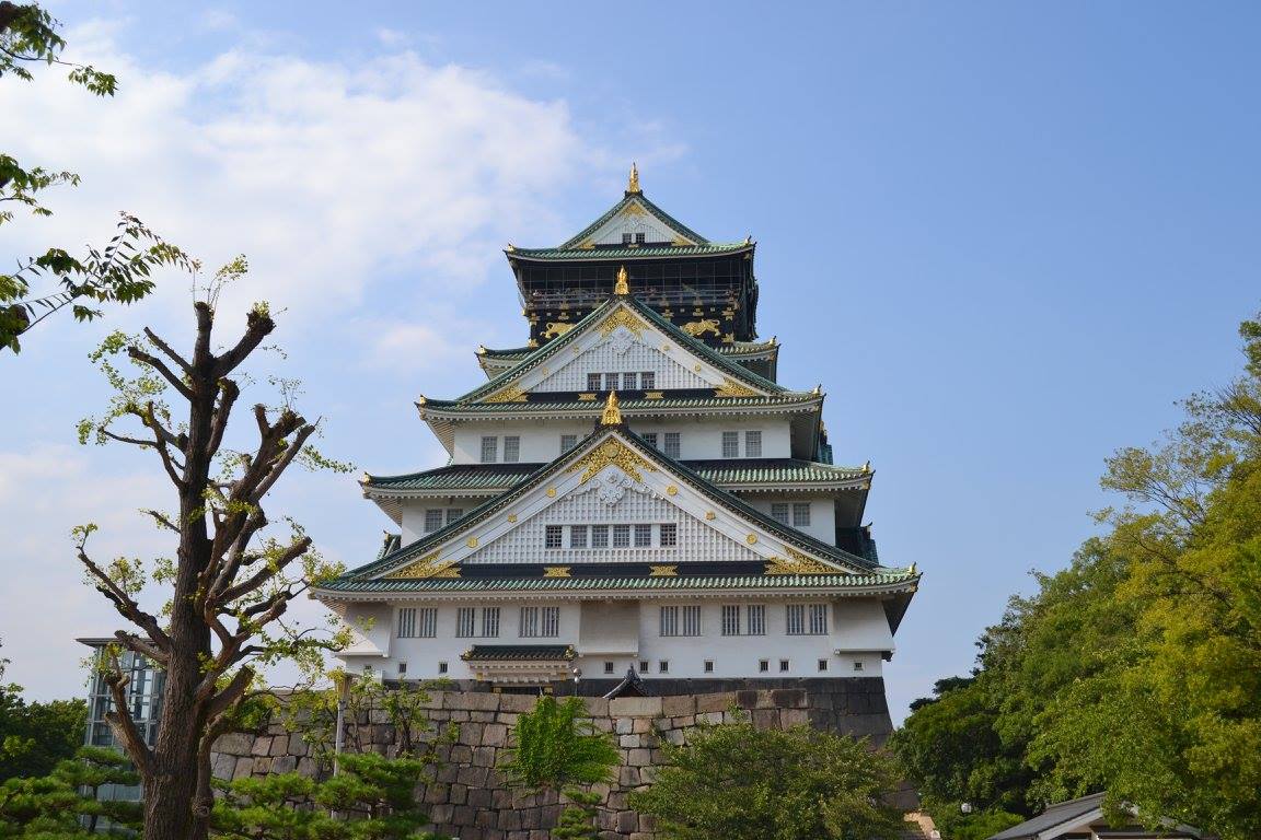 Castillo Osaka, Osaka, Japon