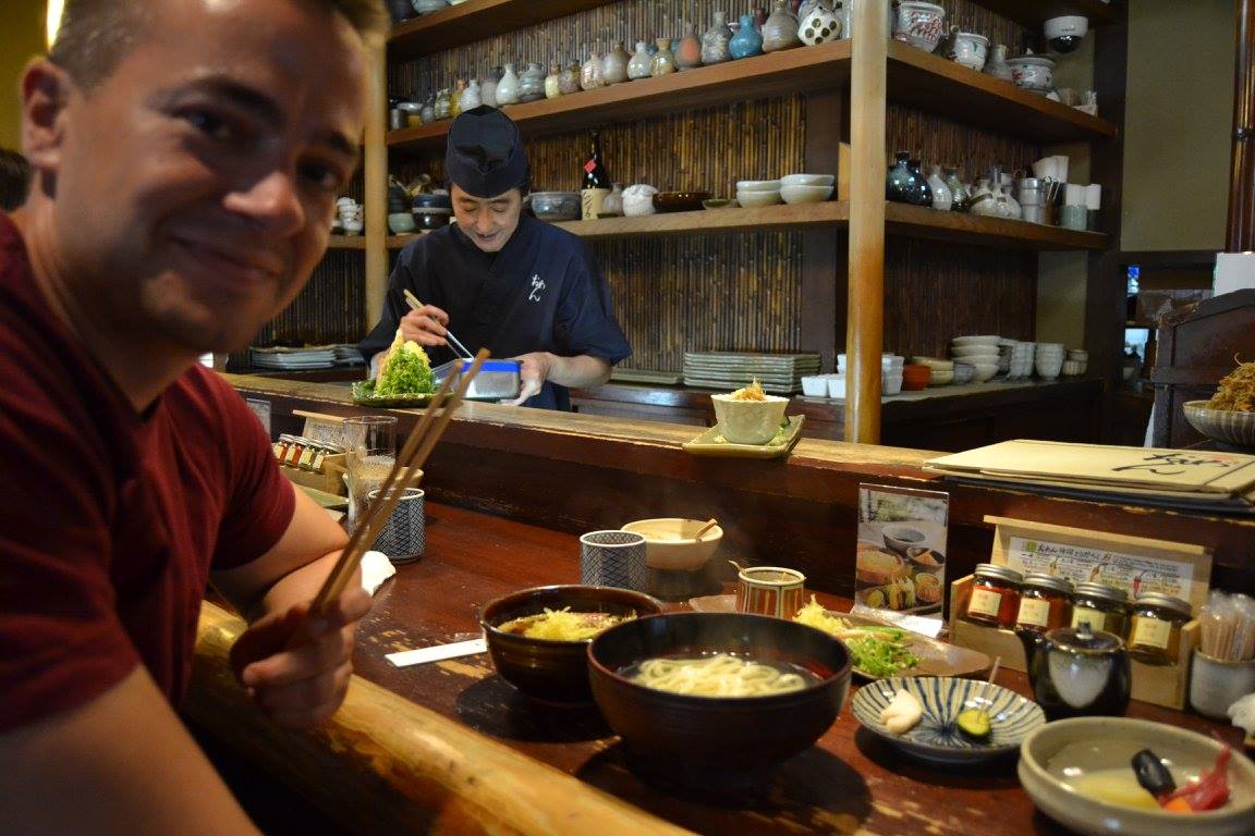 Restaurante Omen, Kyoto, Japon