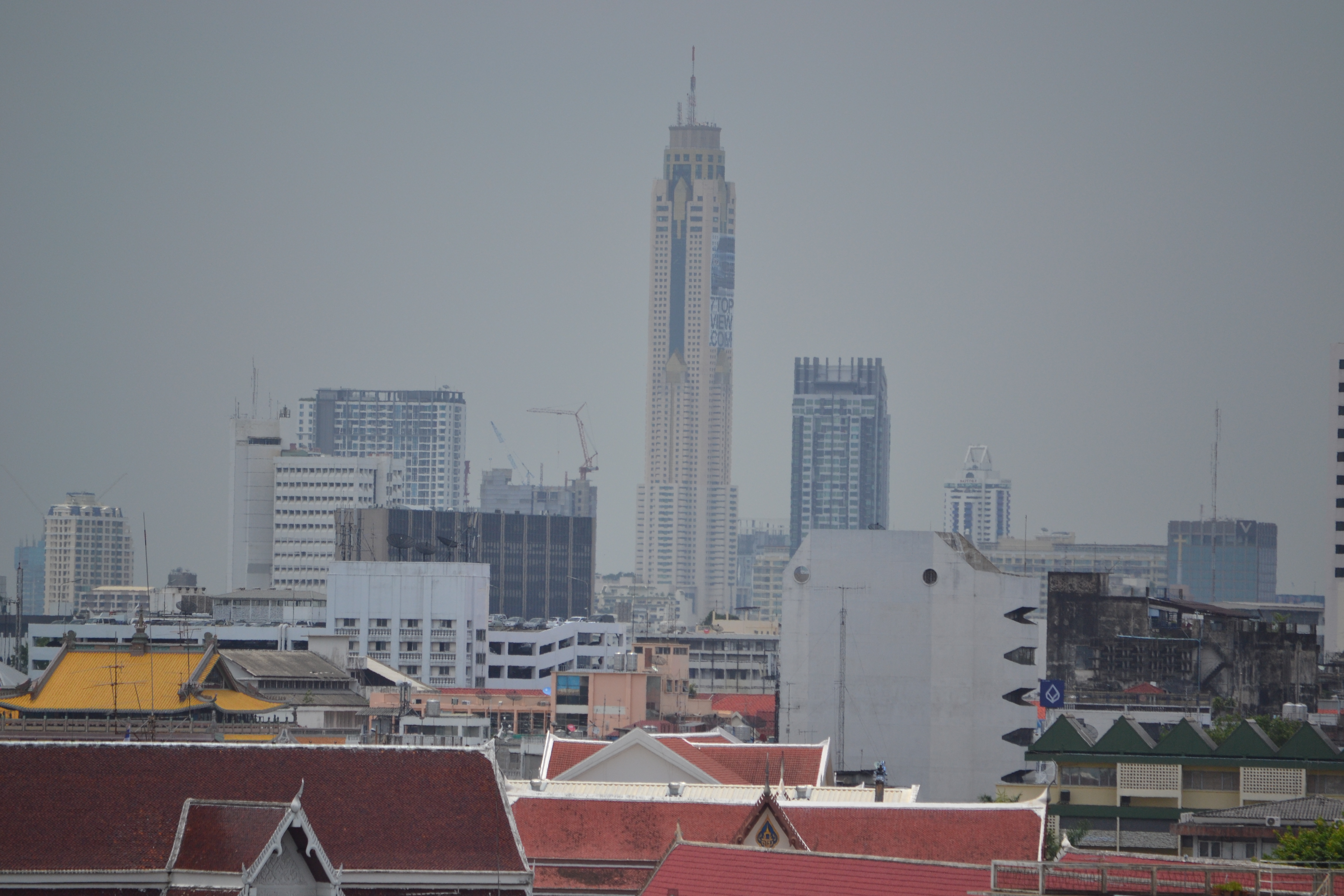 Vistas Wat Arun, Bangkok, Tailandia