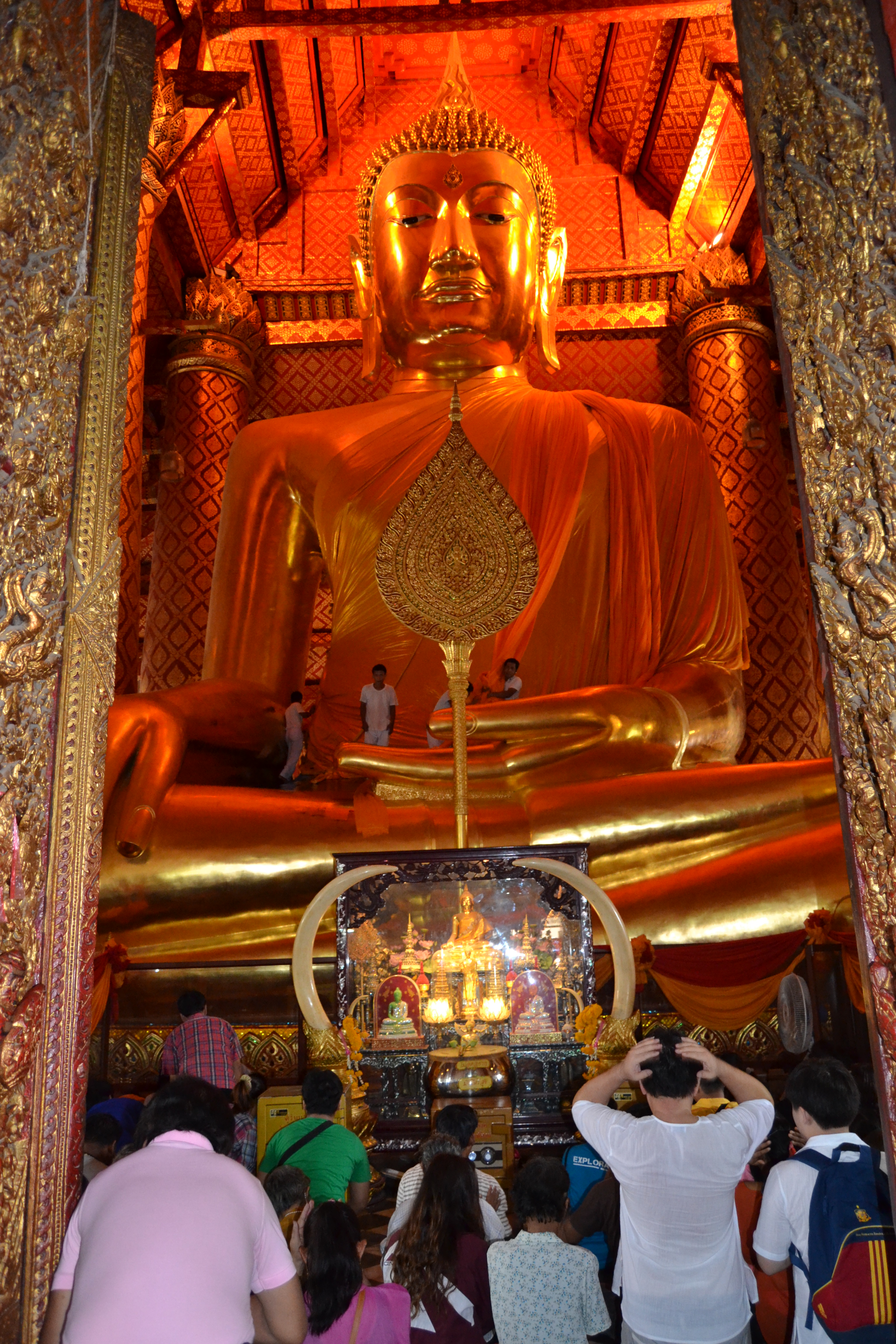  Wat Phanan Choeng, Ayutthaya, Tailandia