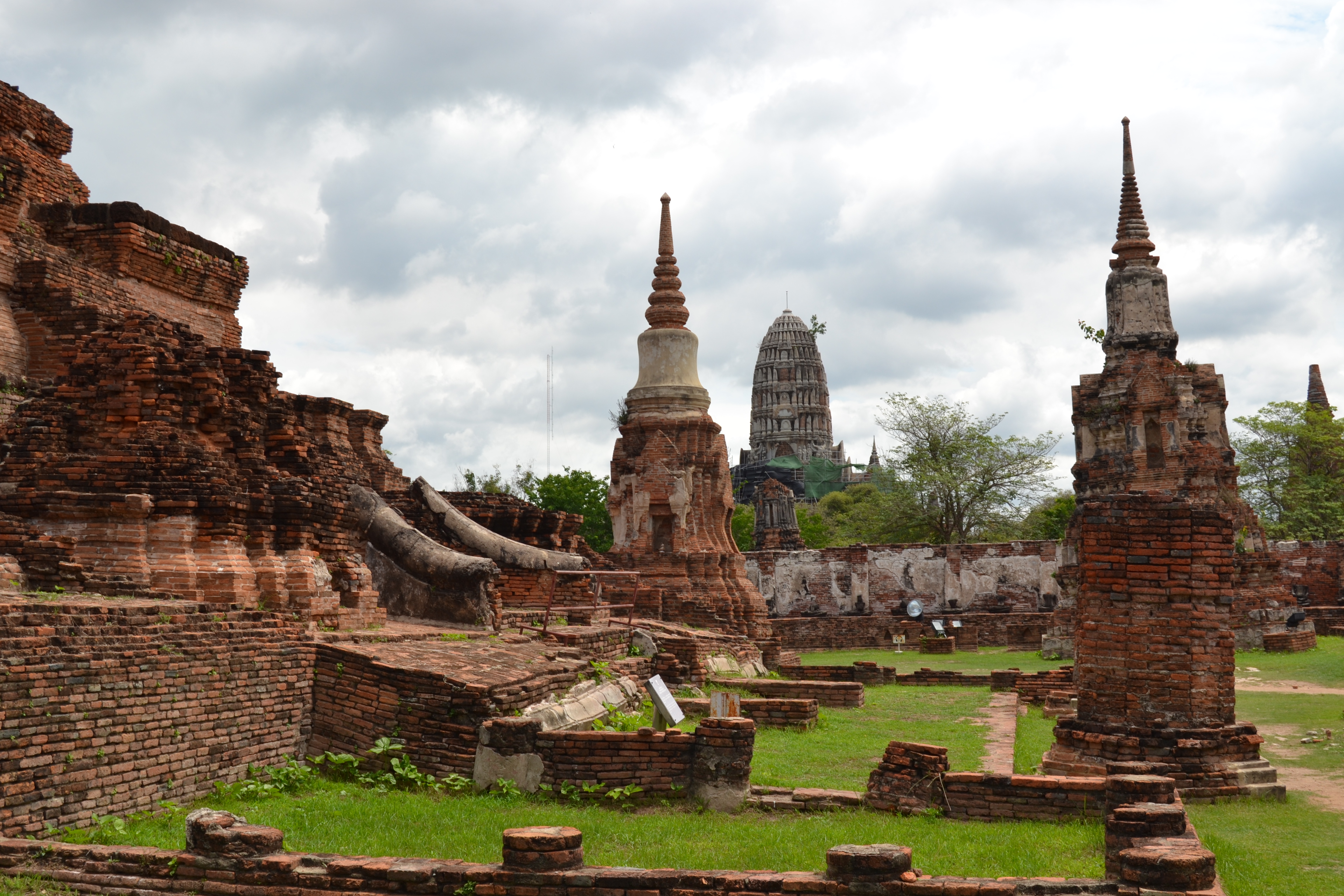 Wat Phra Mahathat, Ayutthaya, Tailandia