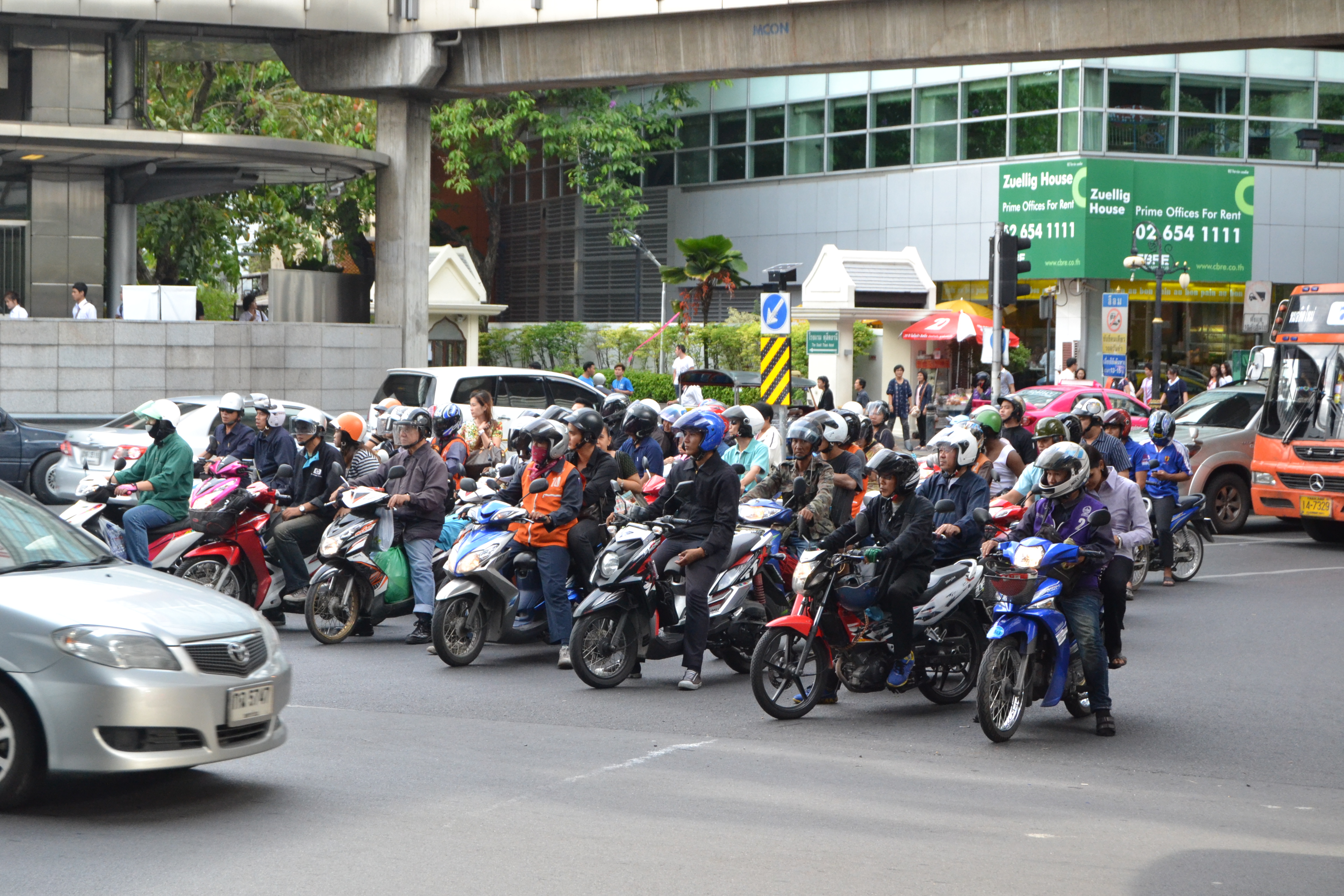 Motos, Bangkok, Tailandia