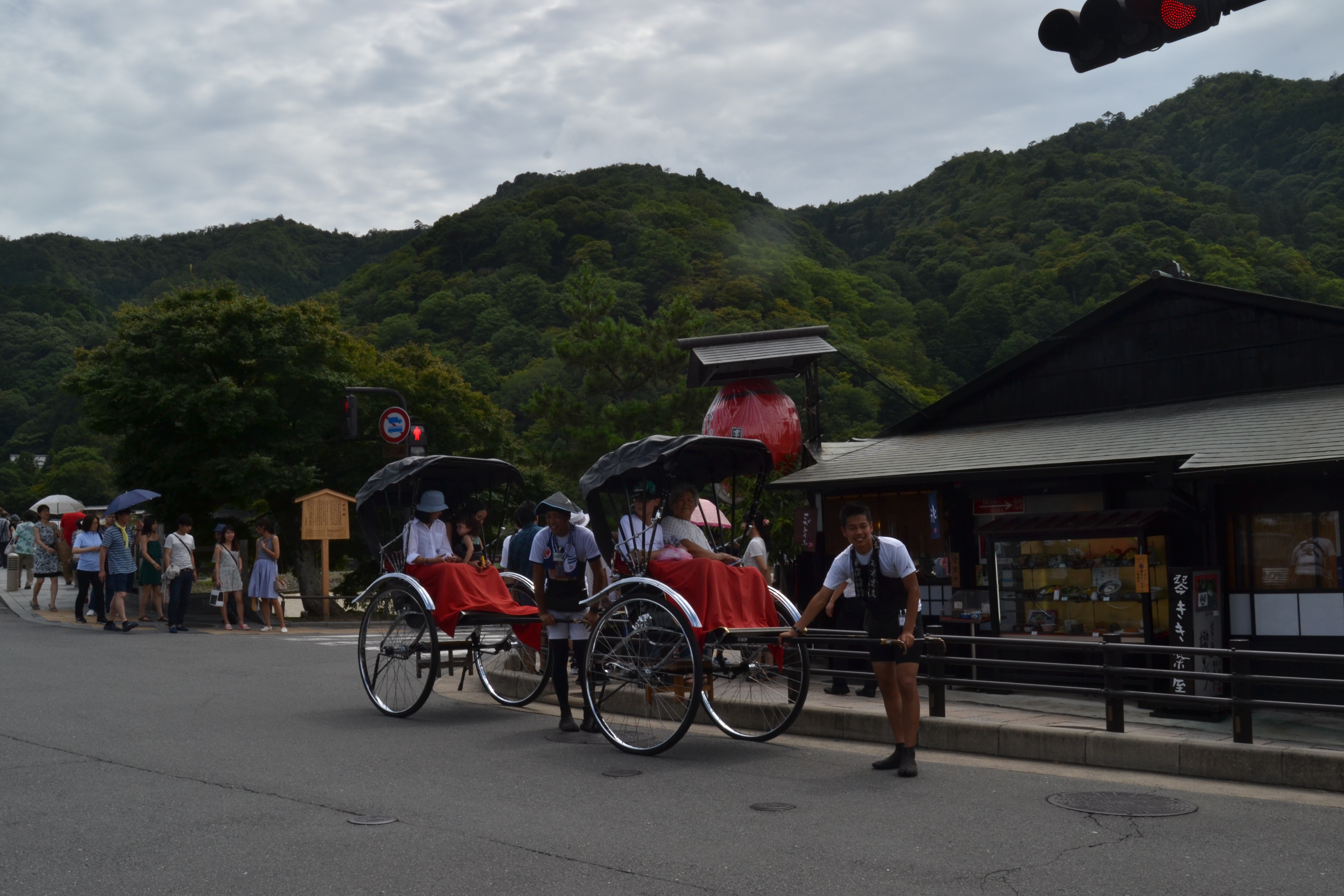 Rickshaw, Kyoto, Japon