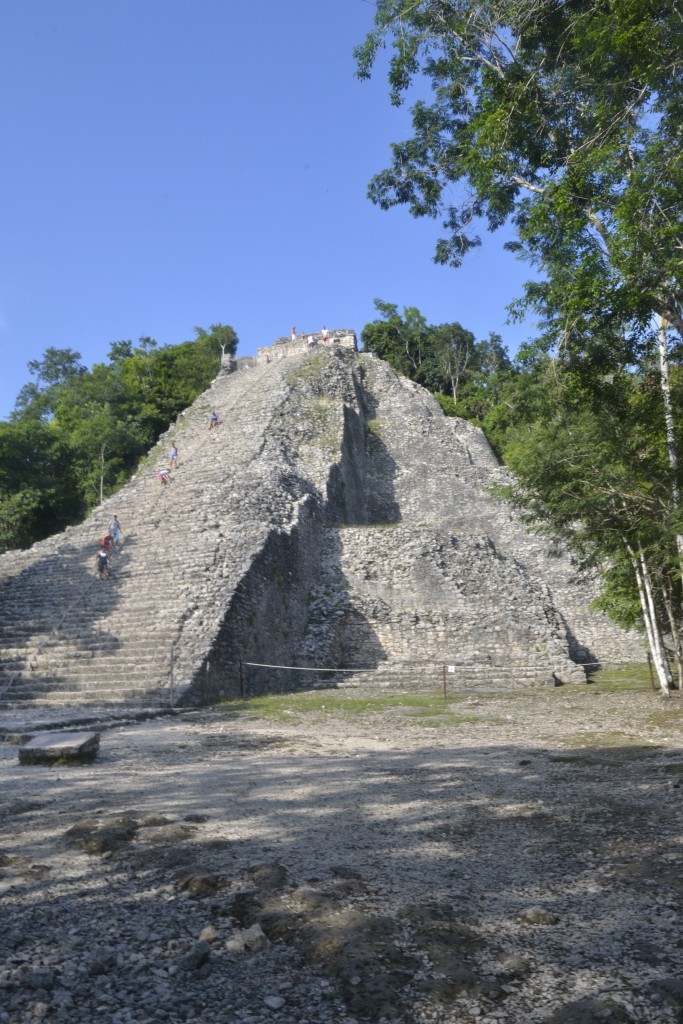 Coba, Piramide Nohoch Mul, Riviera Maya, Mexico