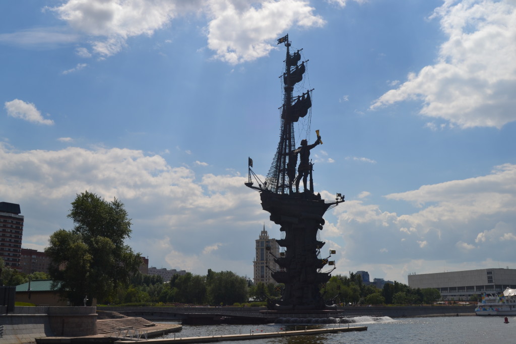 Monumento Pedro I - El Grande, Moscu, Rusia