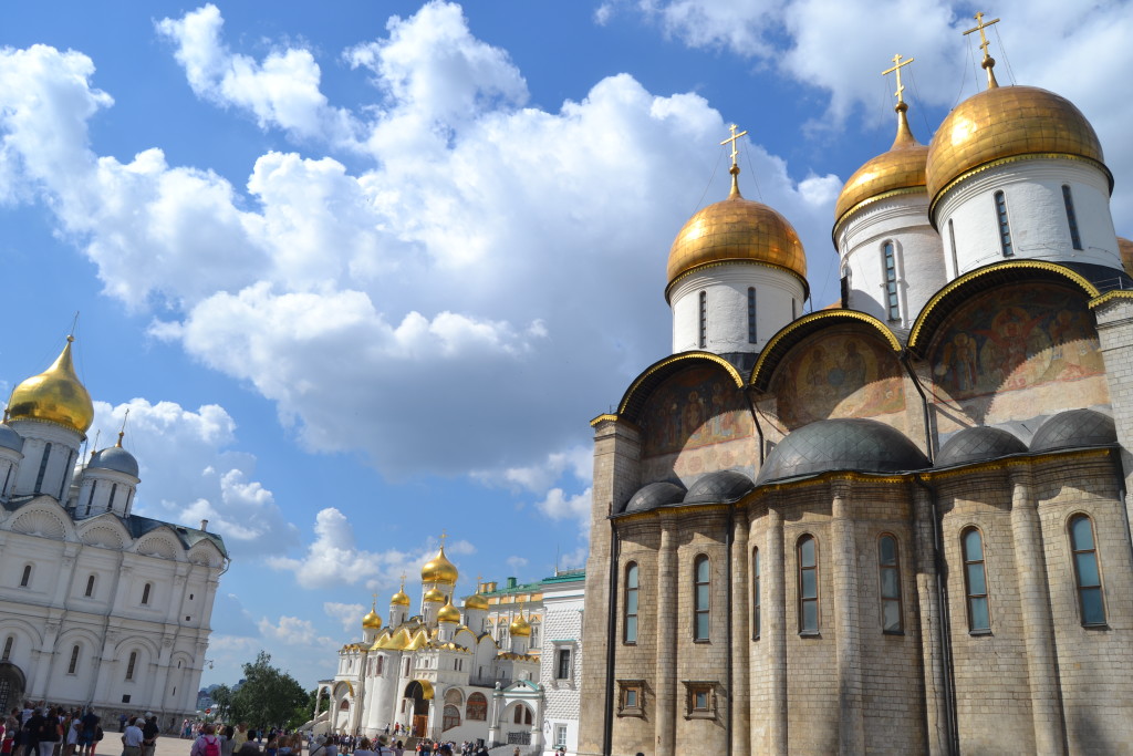 Plaza de las Catedrales, Kremlin, Moscu, Rusia
