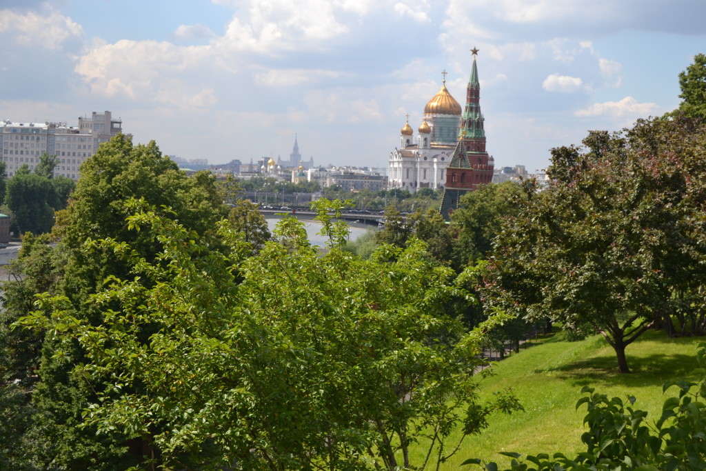 Vistas Kremlin, Moscu, Rusia