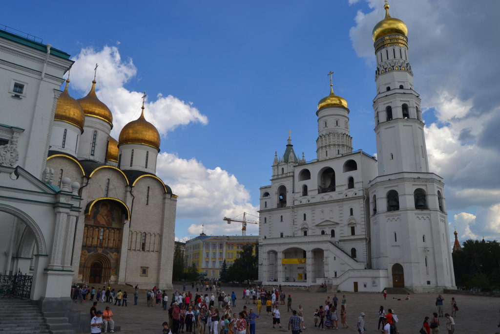 Plaza de las Catedrales, Kremlin, Moscu, Rusia