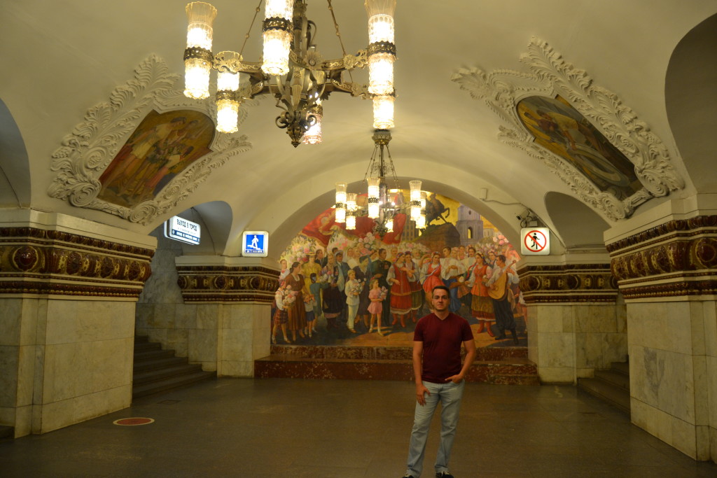 Metro Kievskaya, Moscu, Rusia
