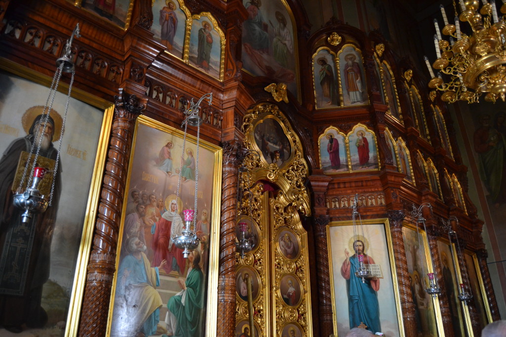 Iconostasio ortodoxo, Sergiev Posad, Rusia