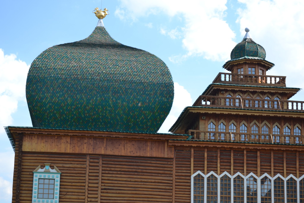 Palacio de madera del zar Alexei I, Parque Kolomenskoye, Moscu, Rusia