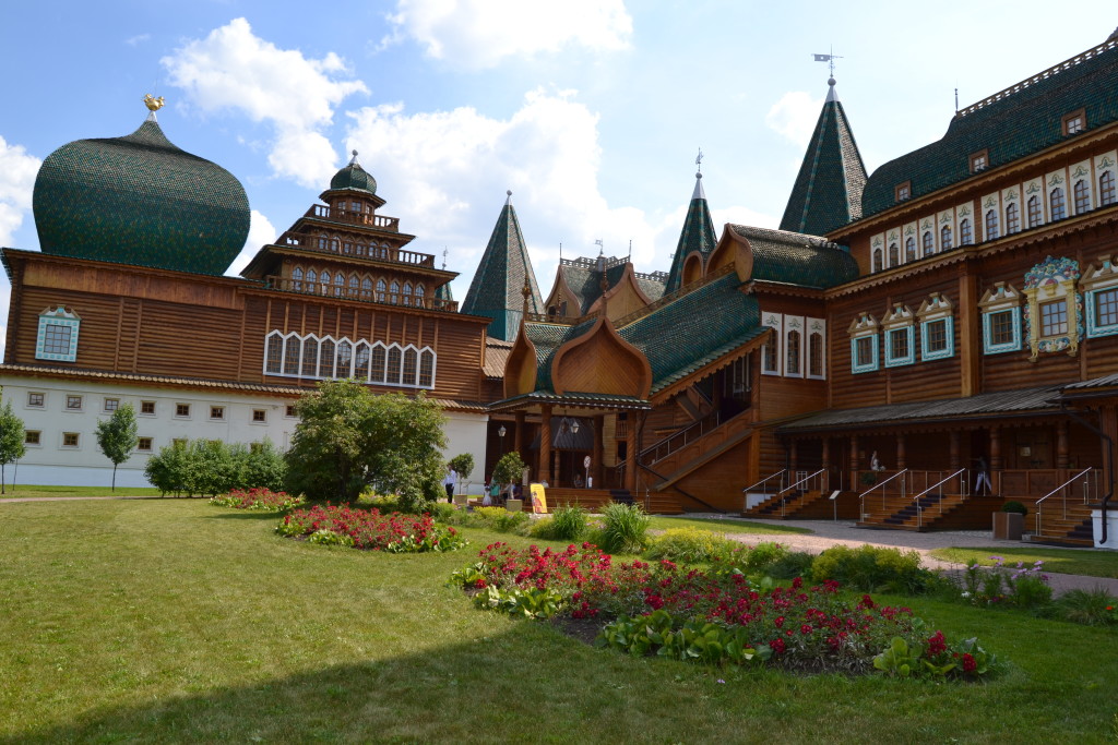 Palacio de madera del zar Alexei I, Parque Kolomenskoye, Moscu, Rusia