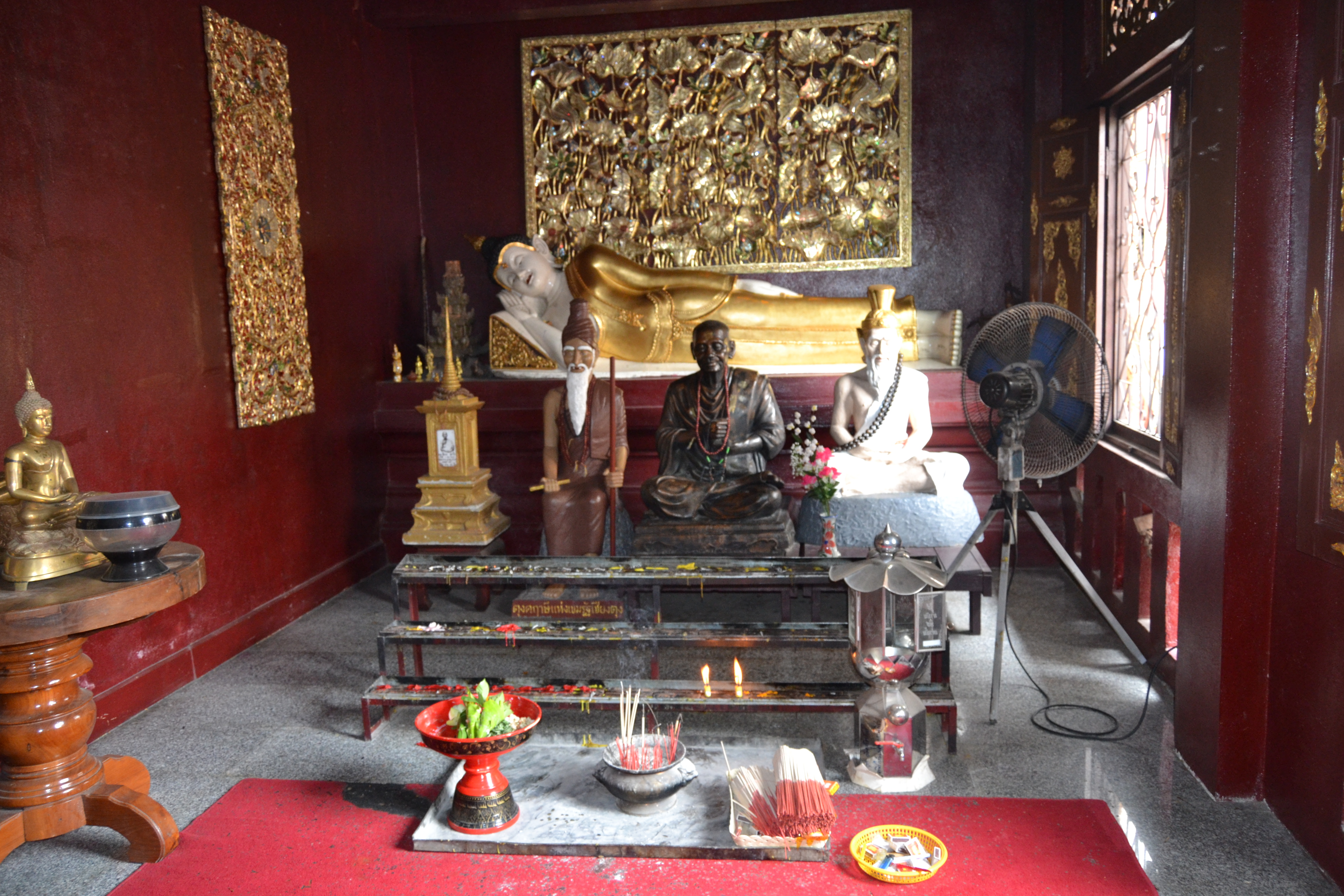 Wat Monthian, Chiang Mai, Tailandia