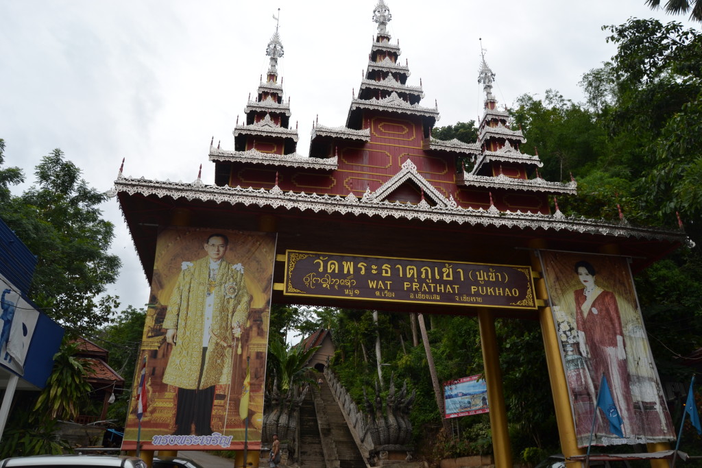 Wat Phra That Doi Pu Khao, Triangulo de Oro, Tailandia