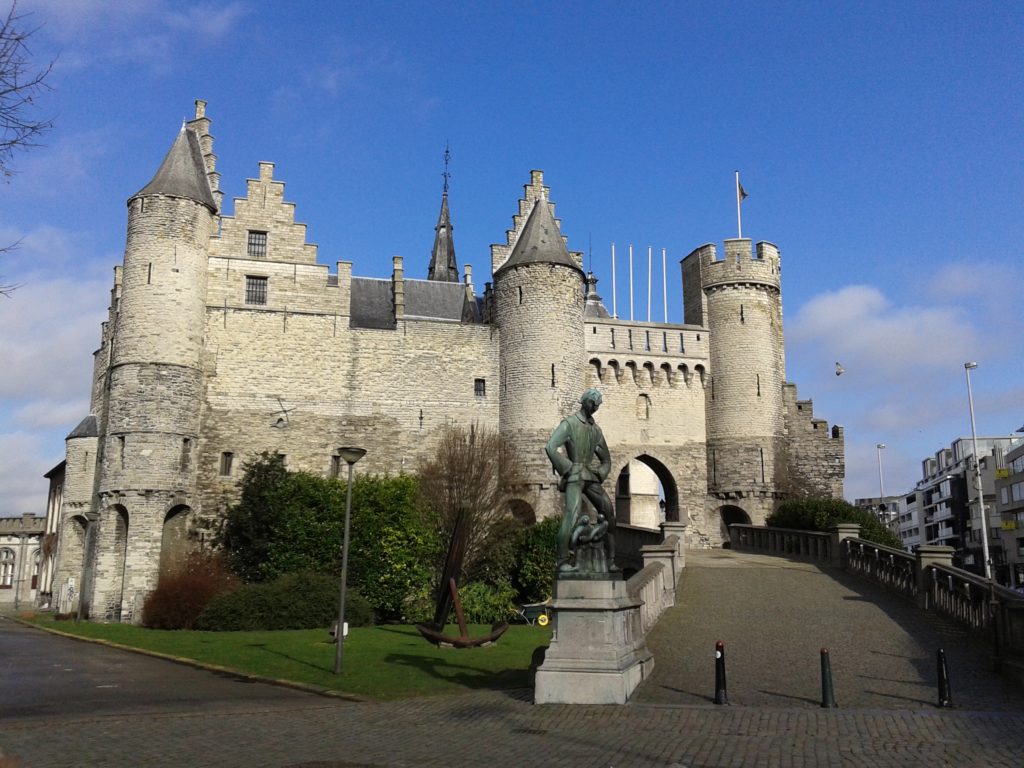 Castillo de Steen, Amberes, Bélgica
