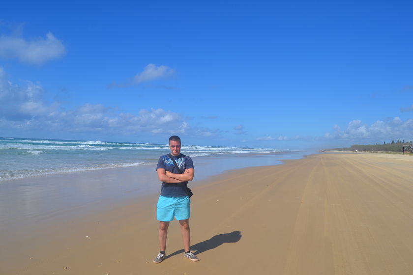 75 Mile Beach, Fraser Island, Australia