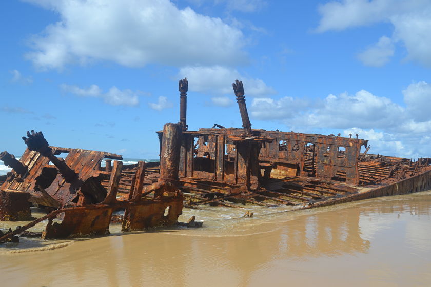 Maheno Shipwreck, Fraser Island, Australia