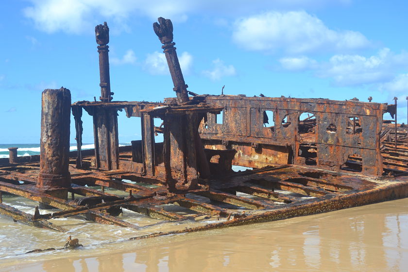 Maheno Shipwreck, Fraser Island, Australia