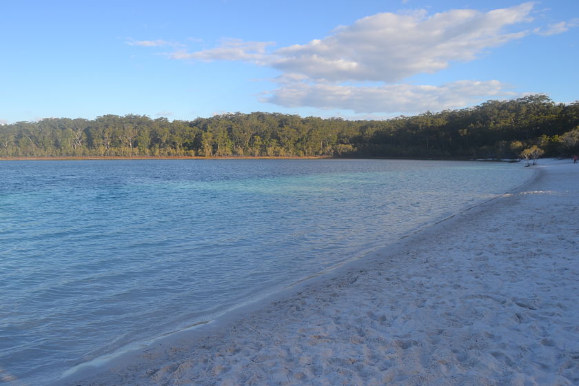 Lago McKenzie, Fraser Island, Australia