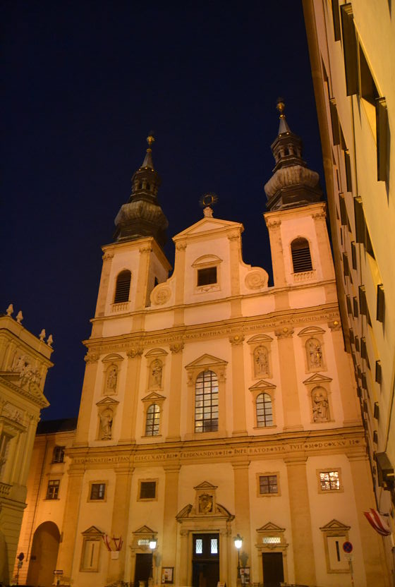 Jesuitenkirche, Viena, Austria