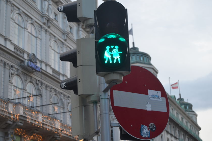 Semáforo, Viena, Austria