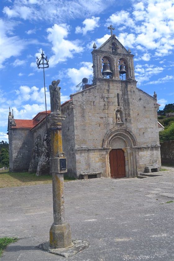 Iglesia de San Andres, Hio, Pontevedra , Galicia