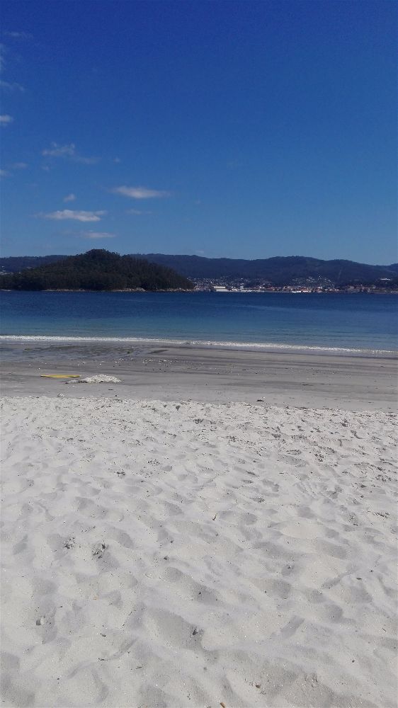 Playa Ouriceira, Chancelas, Pontevedra, España