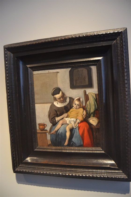 The Sick Child (Gabriël Metsu), Rijksmuseum, Amsterdam, Paises Bajos