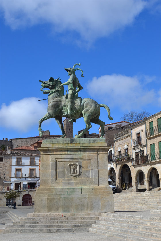 Estatua de Francisco Pizarro, Trujillo, España