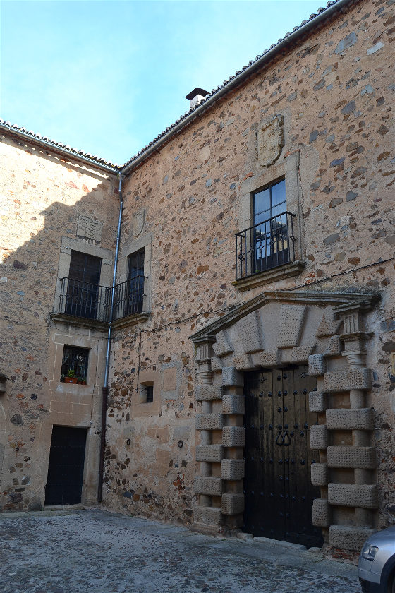 Palacio de los Condes de Adanero, Caceres, España