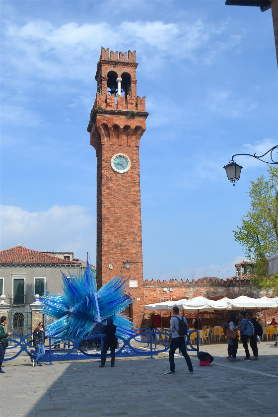 Torre dell'Orologio, Murano, Venecia, Italia