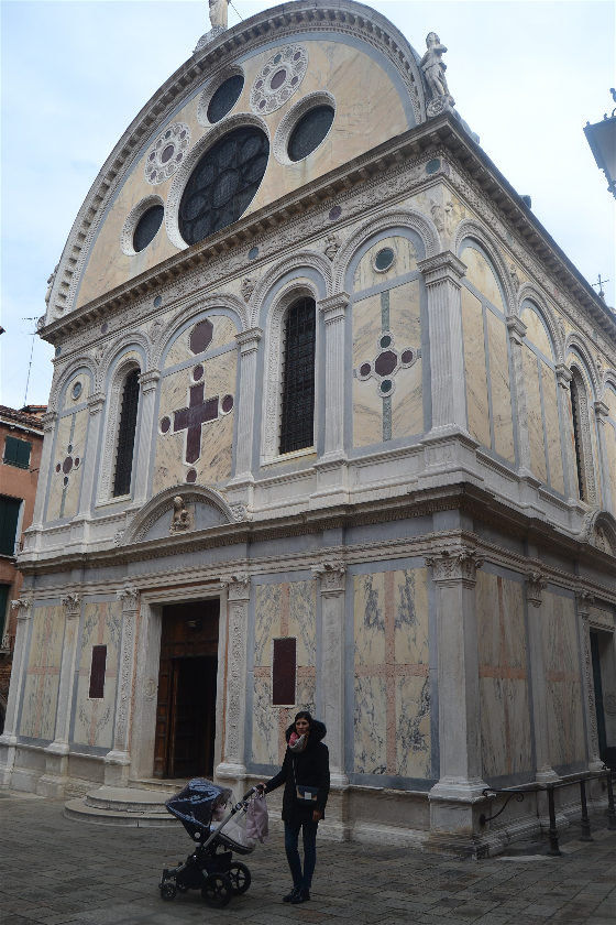 Iglesia Santa Maria dei Miracoli, Venecia, Italia