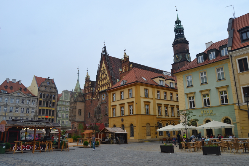 Diario Polonia (Junio 2018): Día 5: Wroclaw: Plaza del Mercado, Plaza de la Sal, Ostrow Tumski, Panorama de Raclawice