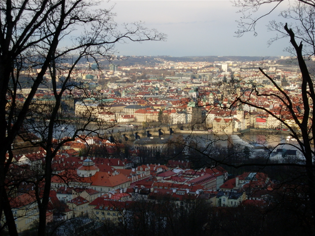 Vista Panoramica Parque Petrin, Praga, Republica Checa