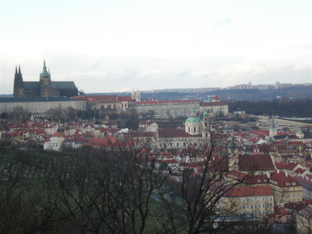 Vista Panoramica Parque Petrin, Praga, Republica Checa