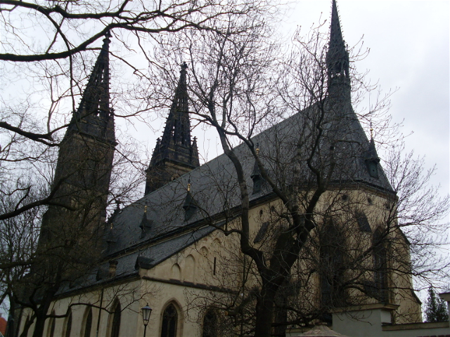 Vysehrad (Iglesia de San Pedro y San Pablo), Praga, Republica Checa