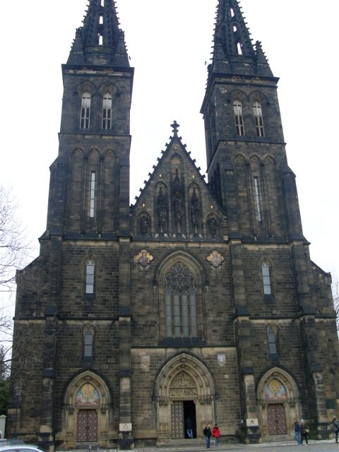 Vysehrad (Iglesia de San Pedro y San Pablo), Praga, Republica Checa
