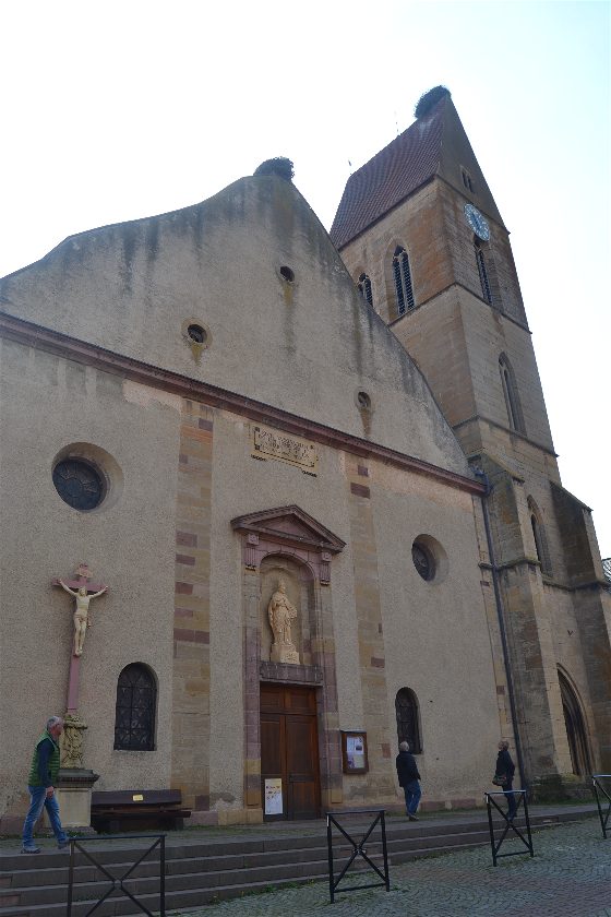 Iglesia de San Pedro y San Pablo, Eguisheim, Francia