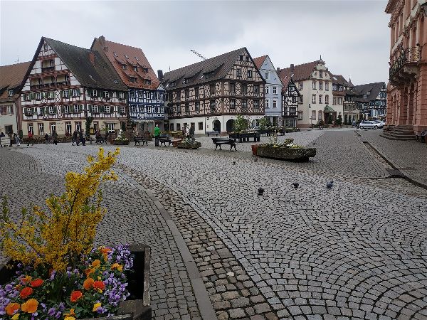 Marktplatz, Gegenbach, Alemania