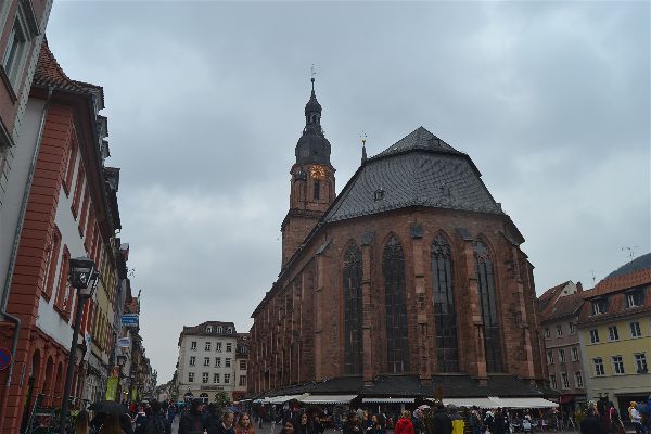 Heiliggeistkirche, Heidelberg. Alemania