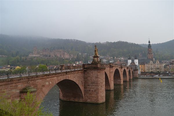 Alte Bruck, Heidelberg. Alemania