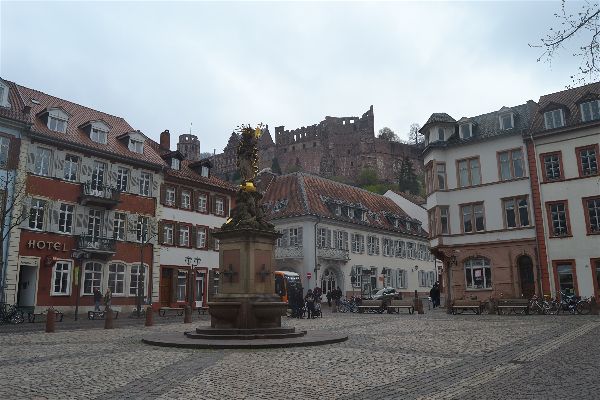 Kornmarkt ,Heidelberg, Alemania