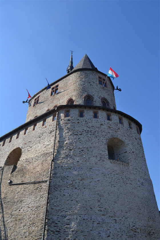 Castillo, Vianden, Luxemburgo