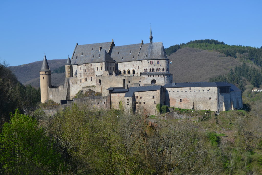 Castillo, Vianden, Castillo, Vianden, Luxemburgo