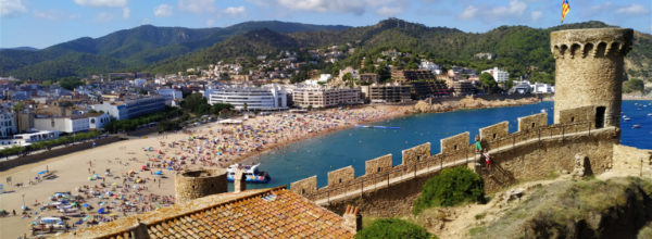 Diario Costa Brava – Agosto 2019: Días 8,9: Playa Santa Cristina, Tossa de Mar
