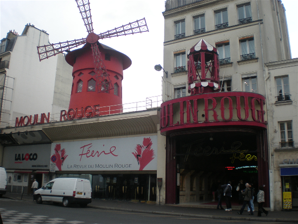 Diario París (Francia) – Octubre 2008: Día 5: Moulin Rouge, Basilica del Sacre Coeur, Montmartre